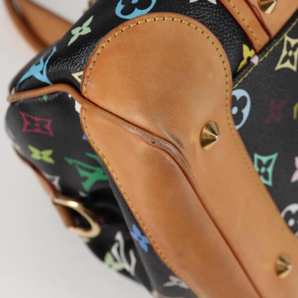 LOUIS VUITTON Monogram Multicolor Courtney MM Bag Black M45642 - Picture 15 of 16